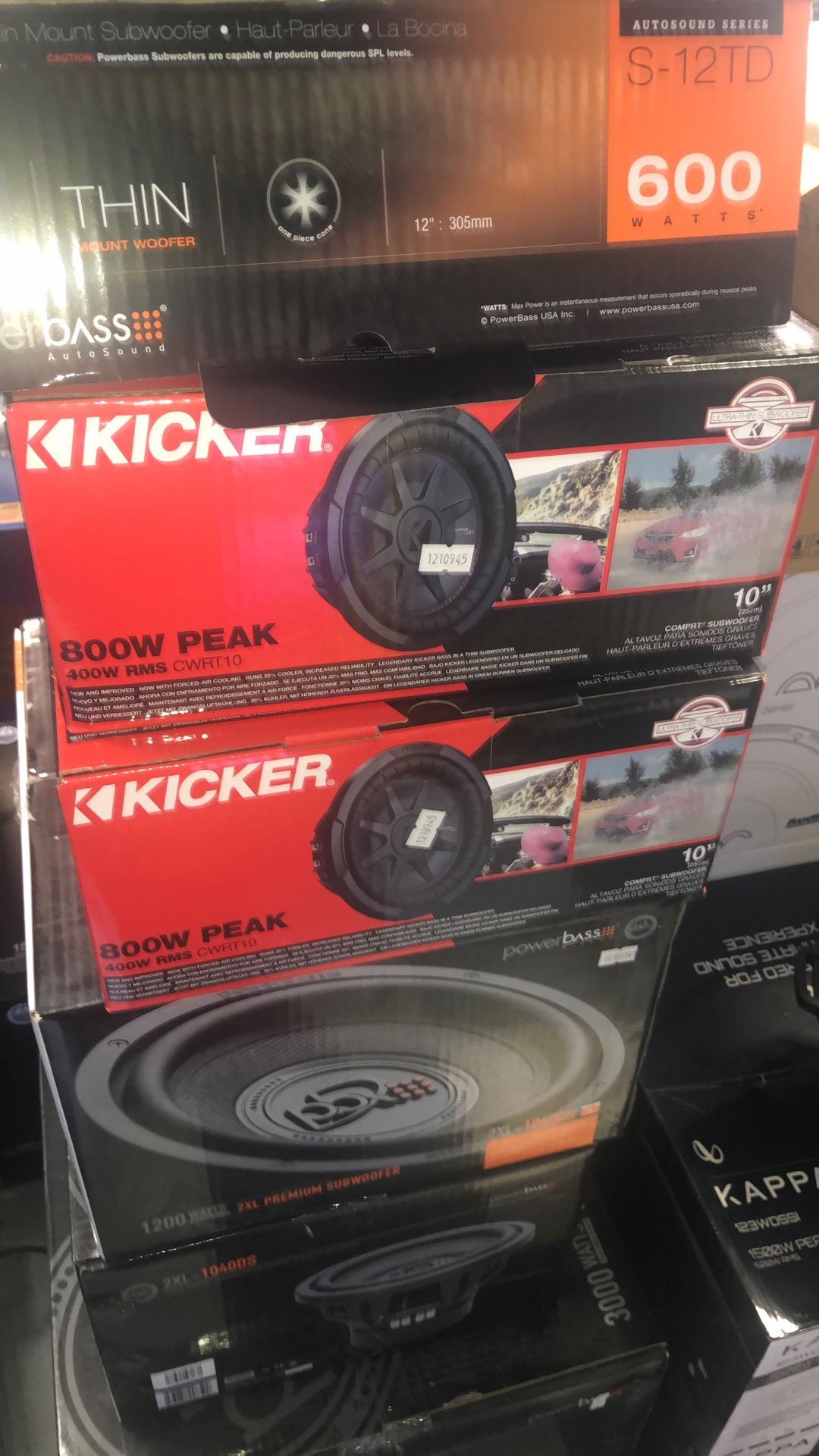 Kicker CompRT 10 On Sale Today For 169.99