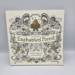 Enchanted Forest An Inky Quest & Coloring Book By Johanna Basford Adults Youth