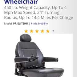 Jazzy HD Elite Powerchair