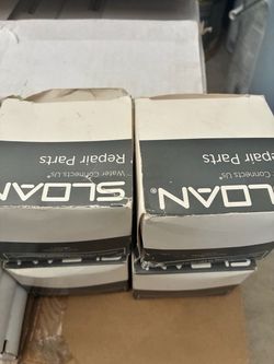Sloan Repair Parts – Lot of 2 Boxes
