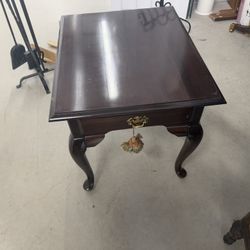 Queen Ann Cherry Coffee Table And End table