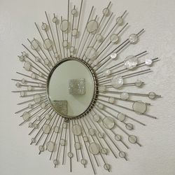 Antique Starburst Mirror 