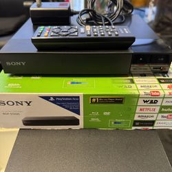  SONY BDP-S1500 Blu-Ray DVD SMART Player Very Good Condition 