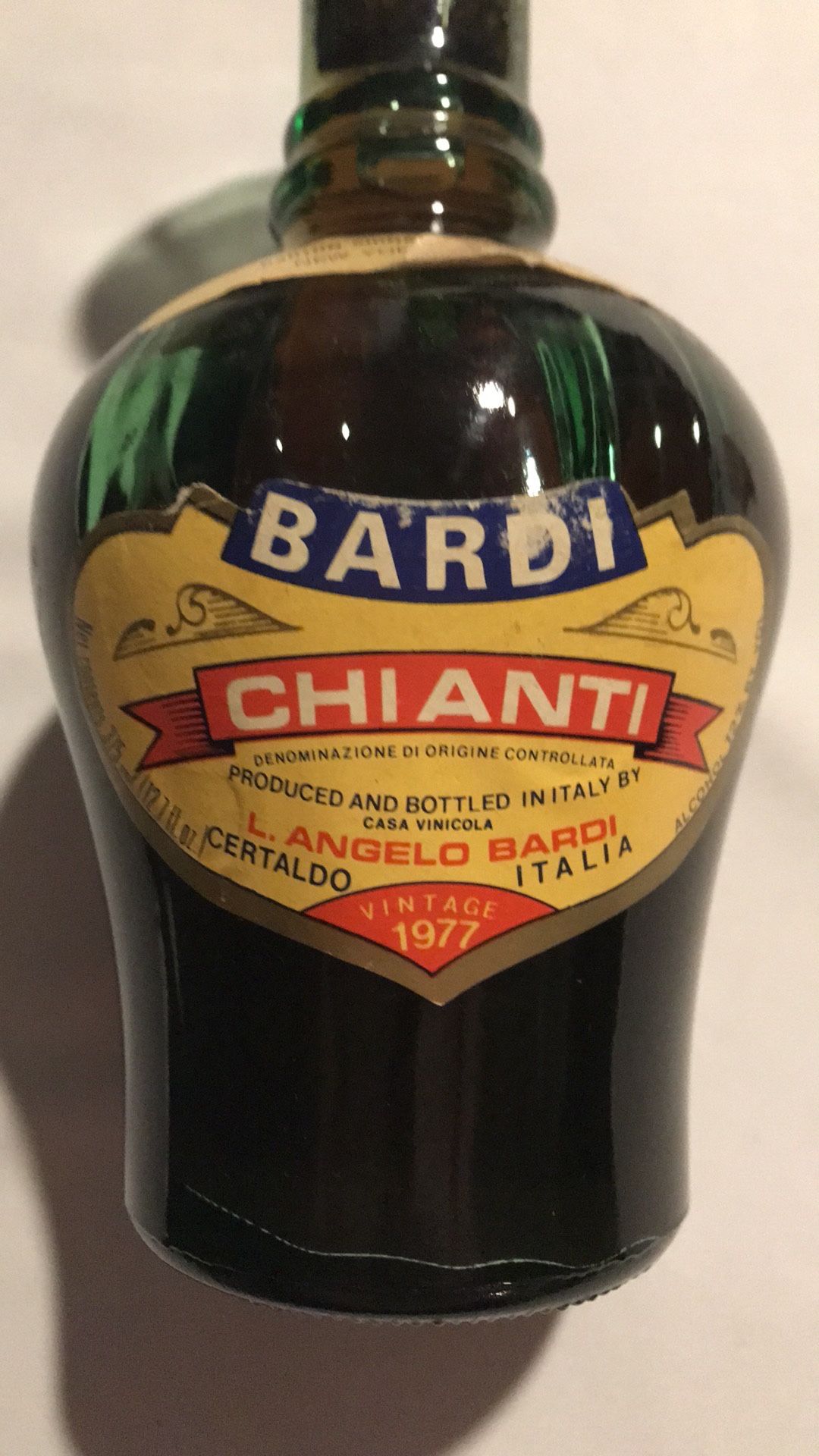 VTG 1977 Bardi Chianti unopened