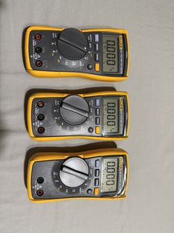 various fluke multi meters