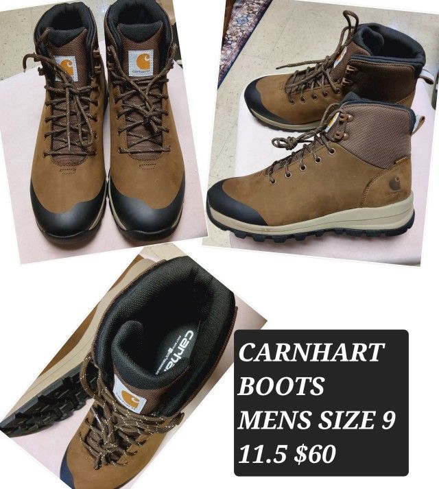 BRAND NEW AUTHENTIC MENS CARNHART BOOTS SIZE 11.5