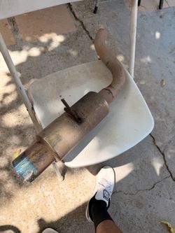 Used Car Exhaust Muffler with Pipe