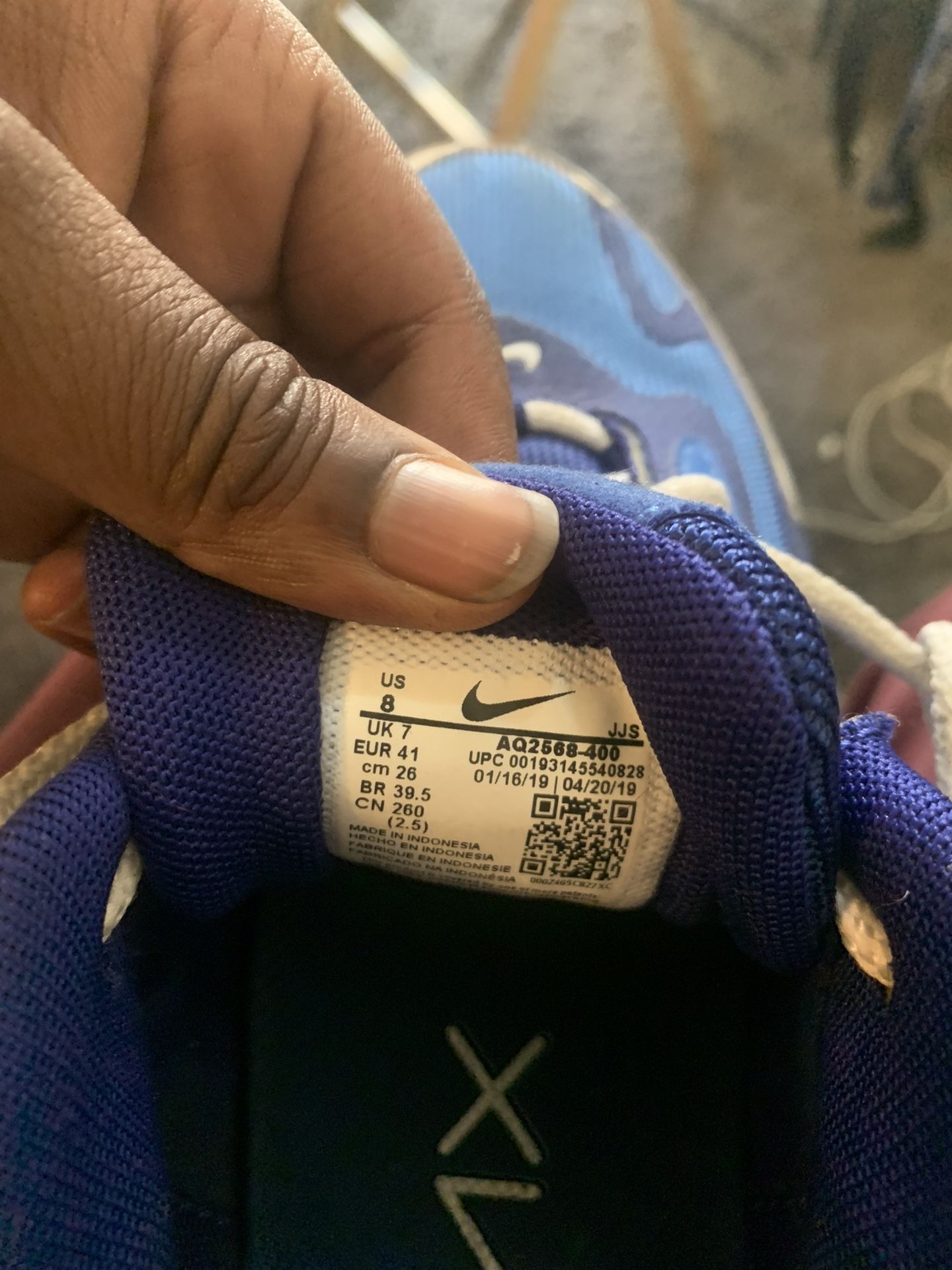 nike air max size 12