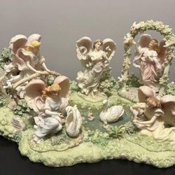 Seraphim Classics Angels “Heavenly Reflections” Display Pond Figurines