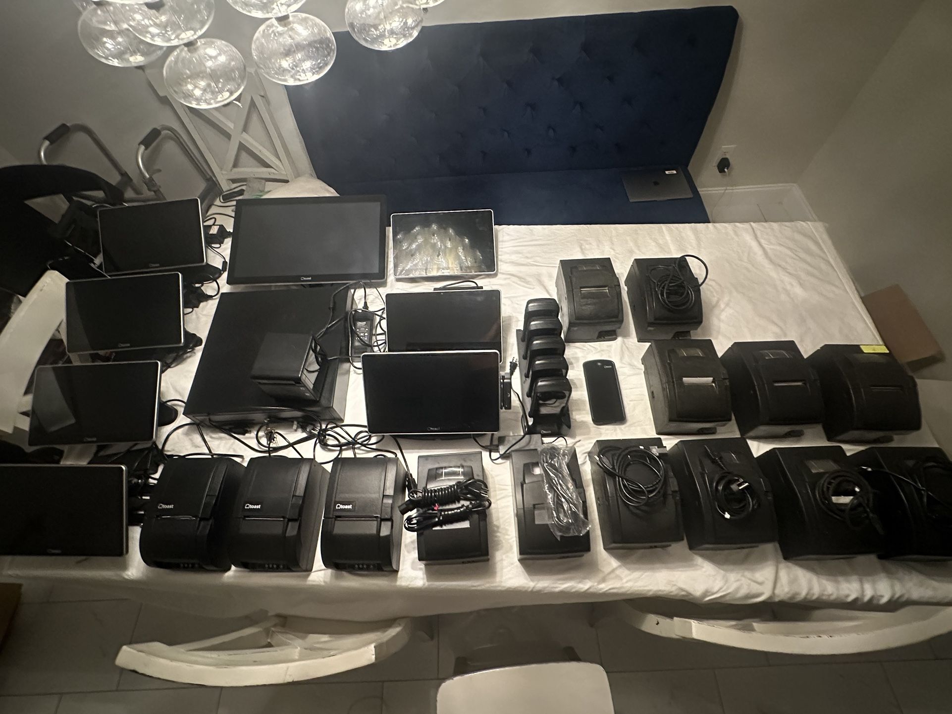 Toast POS Monitor, GO2 Handhelds, And Receipt Printers