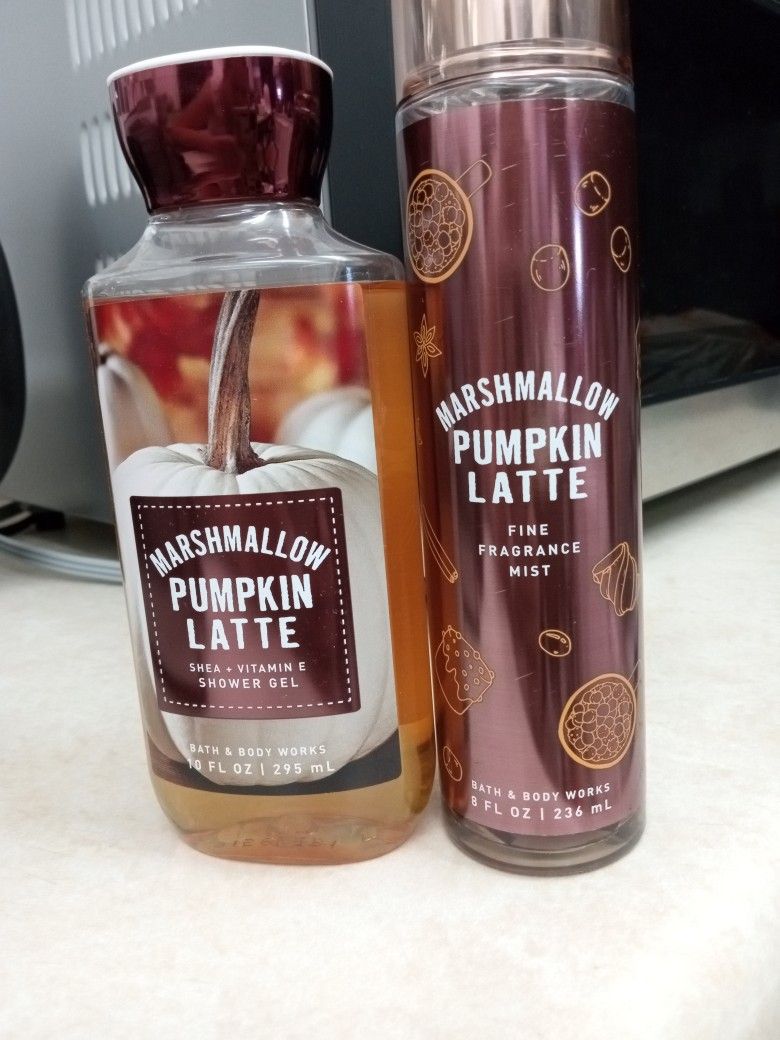 Bath & Bodyworks Autumn Shower Gel and Fragrance Mist