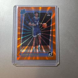 2021-22 Ziaire Williams rookie card 