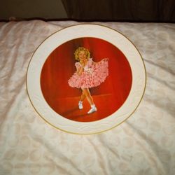 Shirley Temple Plate