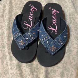 Y2k womens jean wedges