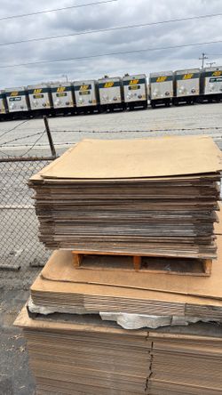 Cardboard boxes