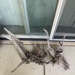 2 Large Piece’s of Drift Wood Decor
