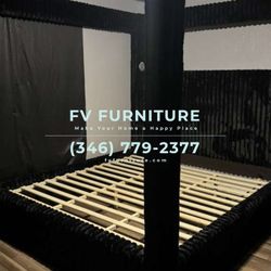 Brand New! Canopy Bed Frame! Same Day Delivery! Finance Available 