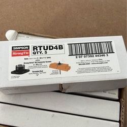 25x Pack Simpson Strong-Tie RTUD4B Ratcheting Take-Up Device 1/2" Threaded Rod