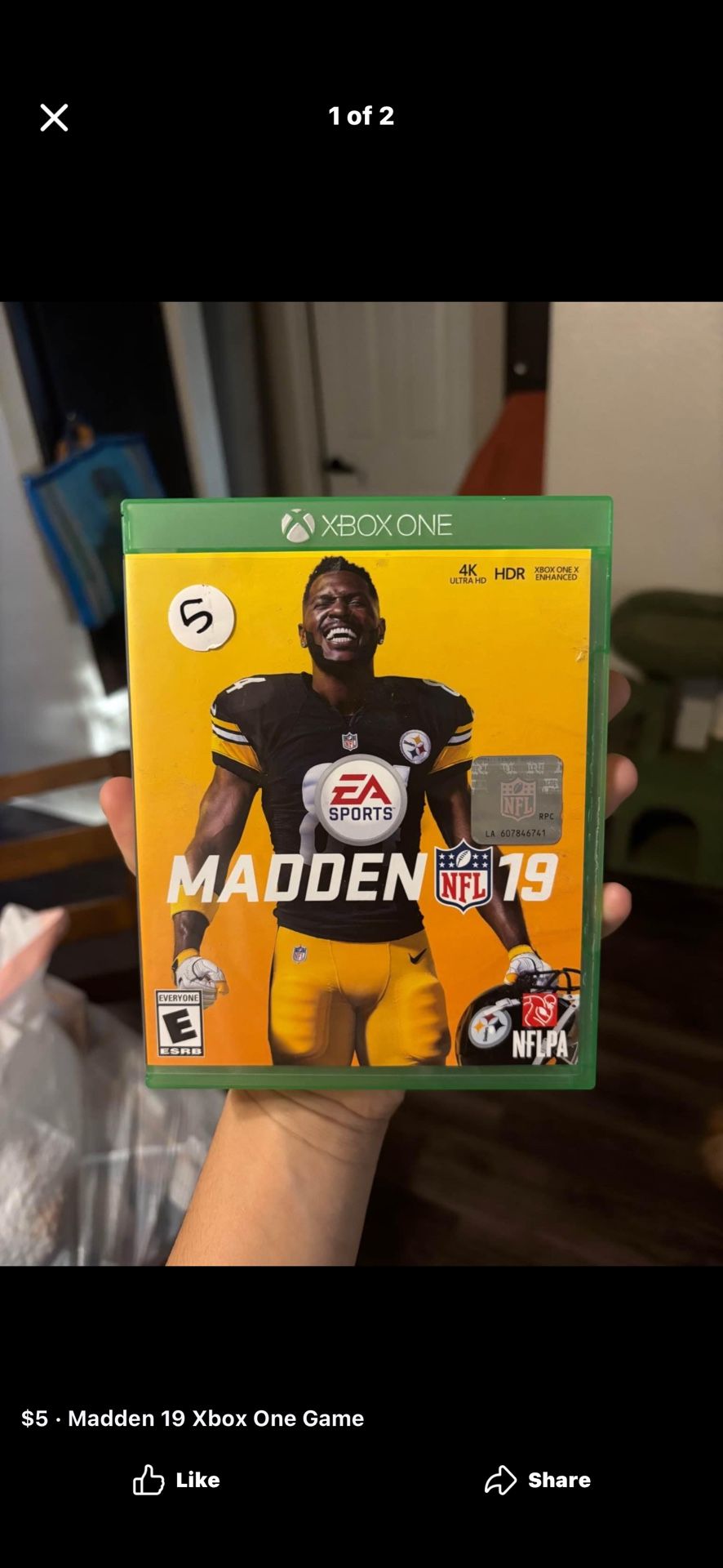 Madden 19 Xbox One Game