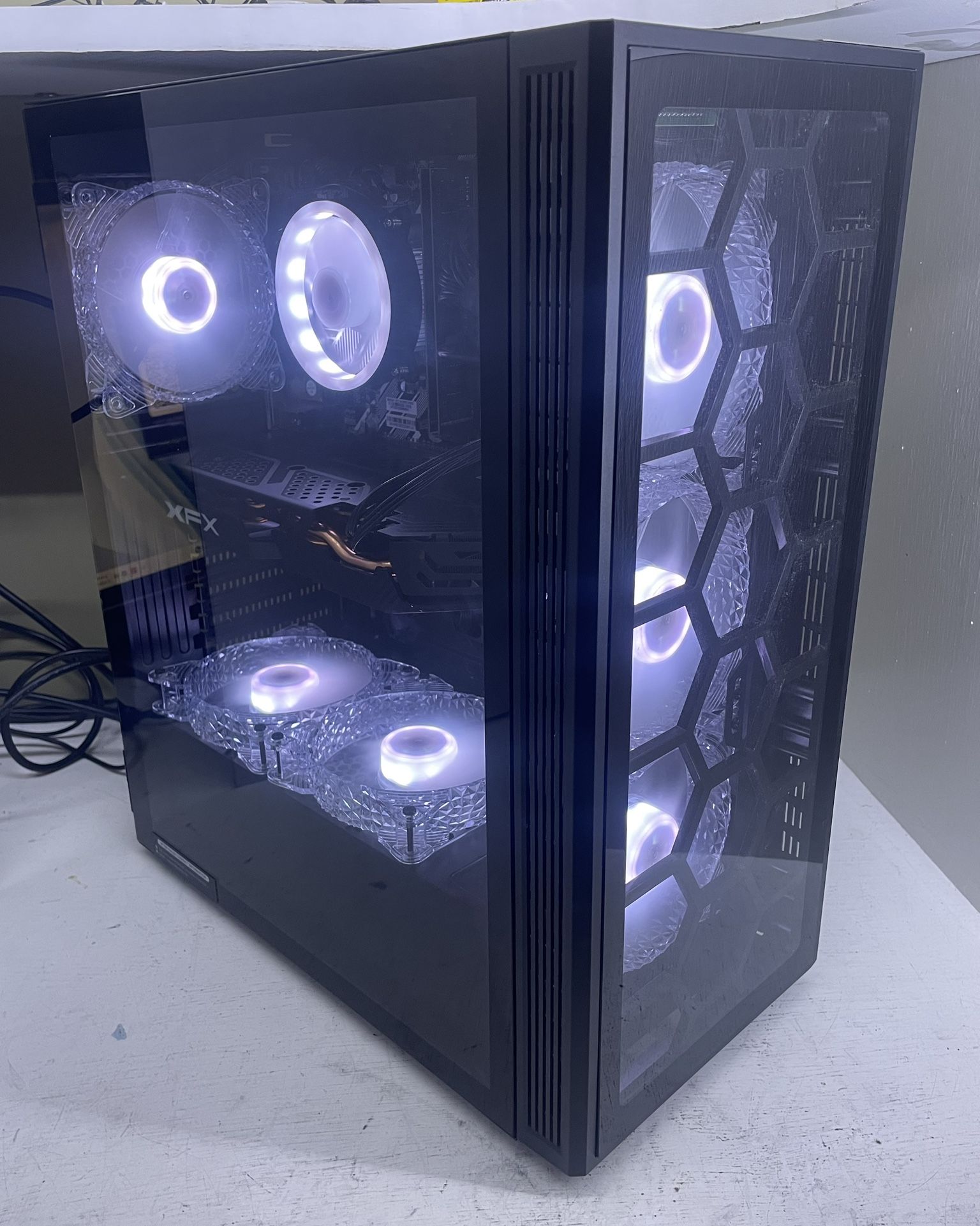 Gaming PC, Intel Core i7, AMD Rx 580, 16gb Ram, 512gb Ssd