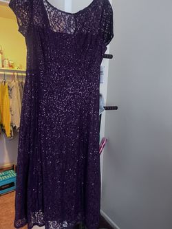 Purple Dress New Never Worn