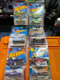 Hot wheels Chevy lot