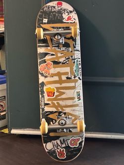 Deathwish Complete Skateboard with Stickers