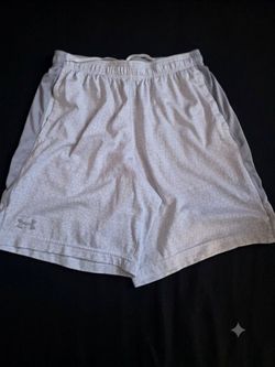 Under Armour White Athletic Shorts