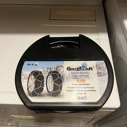 Grizzlar Diamond Tire Chains NEW