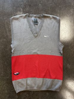 Vintage Tiger Woods Nike Sweater Vest