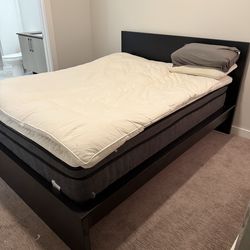 Queen mattress and frame