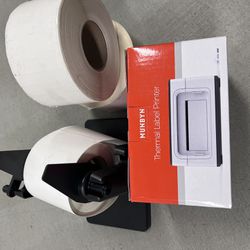 Thermal Label Printer With Stand