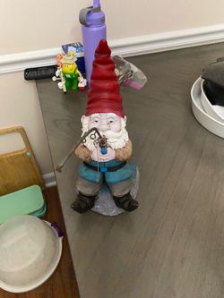 Fishing gnome