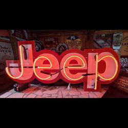 Jeep Neon Sign 