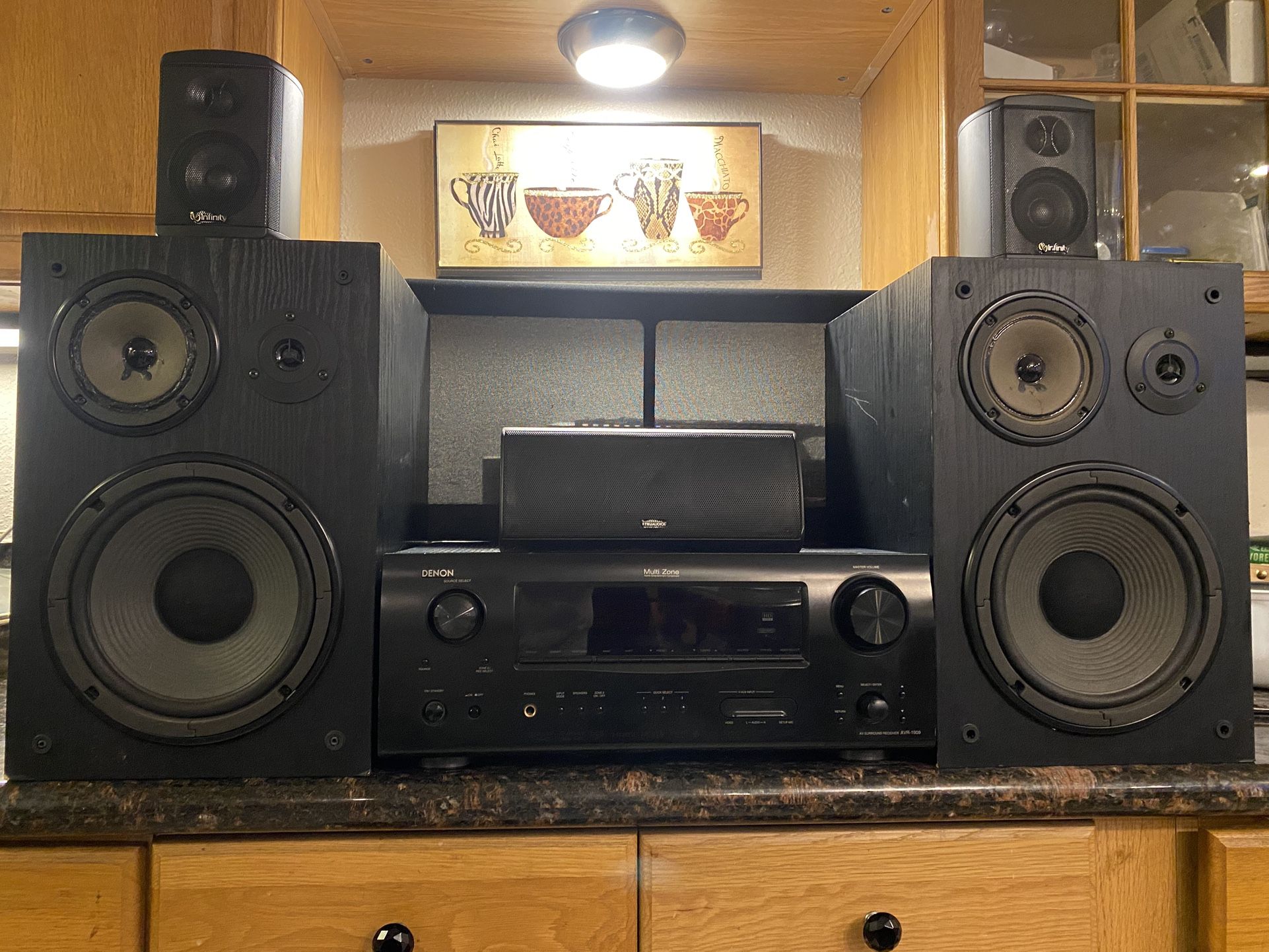 Denon Surround Sound Stereo System 