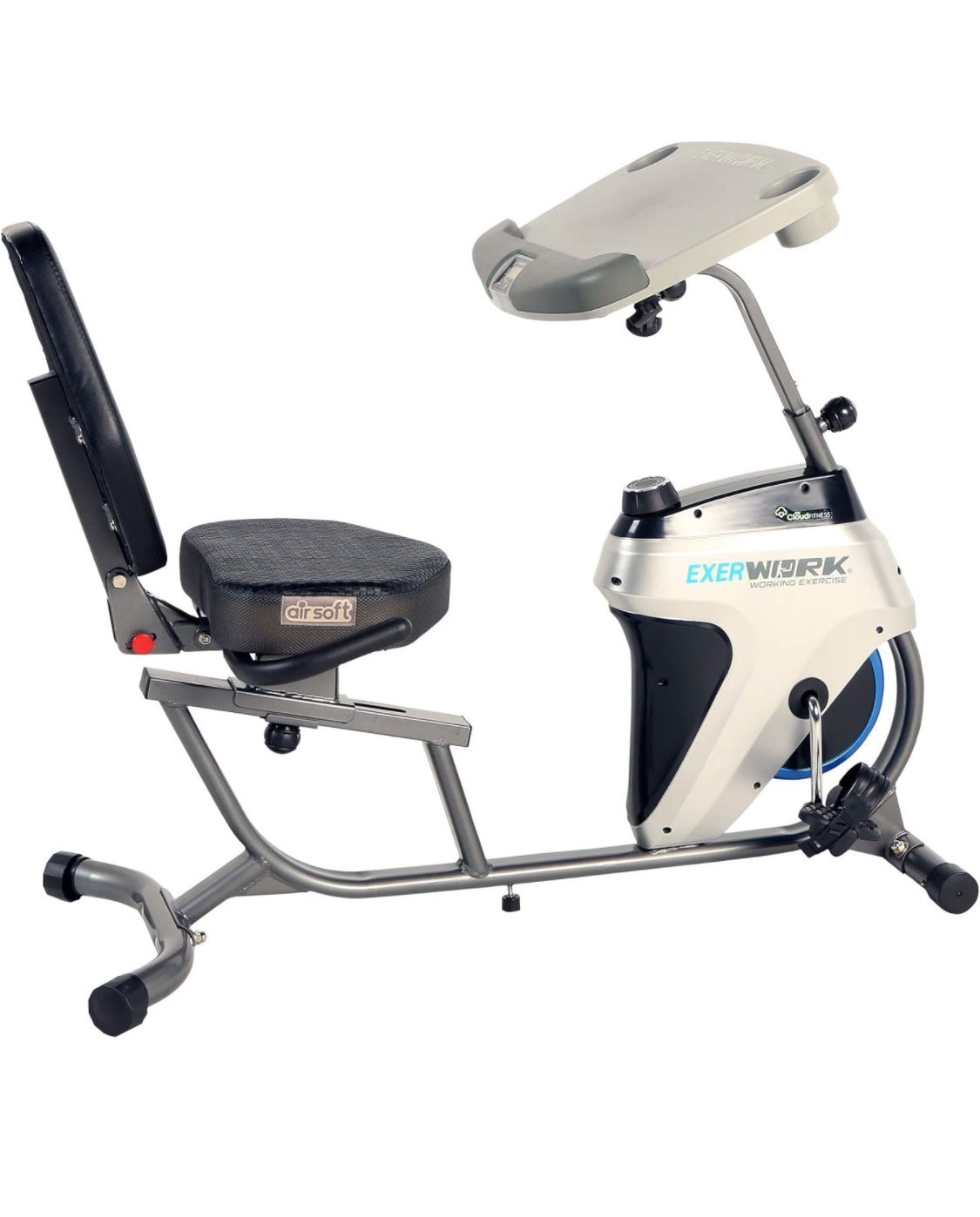 MERACH Recumbent Exercise Bike for Home with Smart Bluetooth 