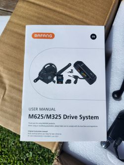Bafang M625 50v 1000w mid drive ebike kit. New in box