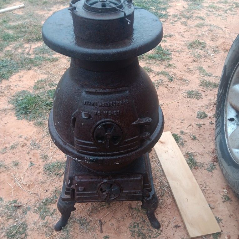 Old Railroad Coal Heater