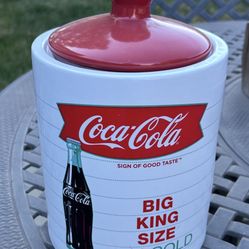 Coca Cola Cookie Jar!