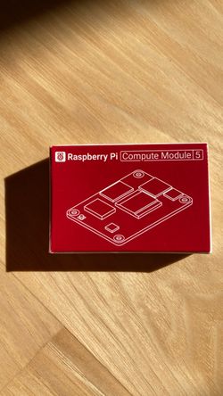 Raspberry Pi Compute Module 5, Wireless, 8GB RAM, 16GB eMMc