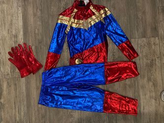 Captain Marvel Girls Costume 