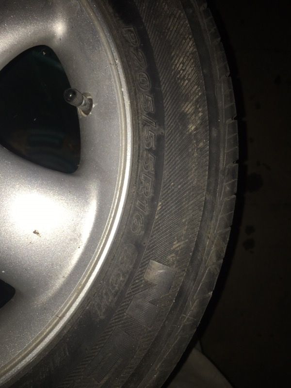 02 pt cruiser rims and tires