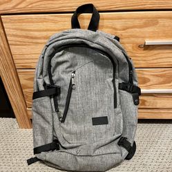 Gray Backpack