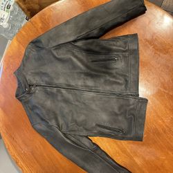 Charcoal Grey - Premium Leather Jacket