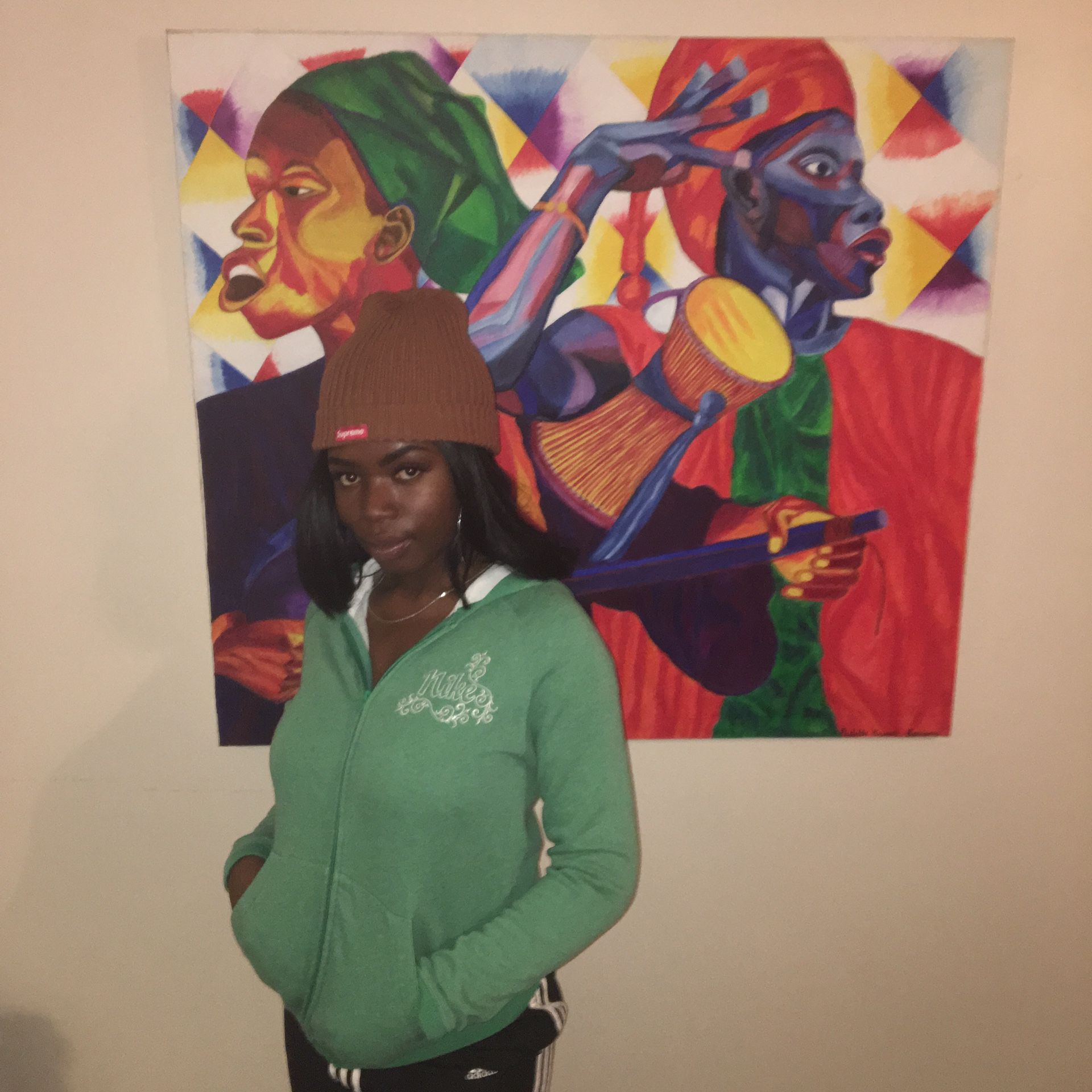 VINTAGE NIKE GREY TAG ZIP-UP HOODIE