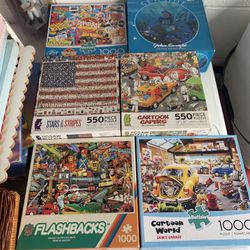 Lot Of 10 Puzzles
