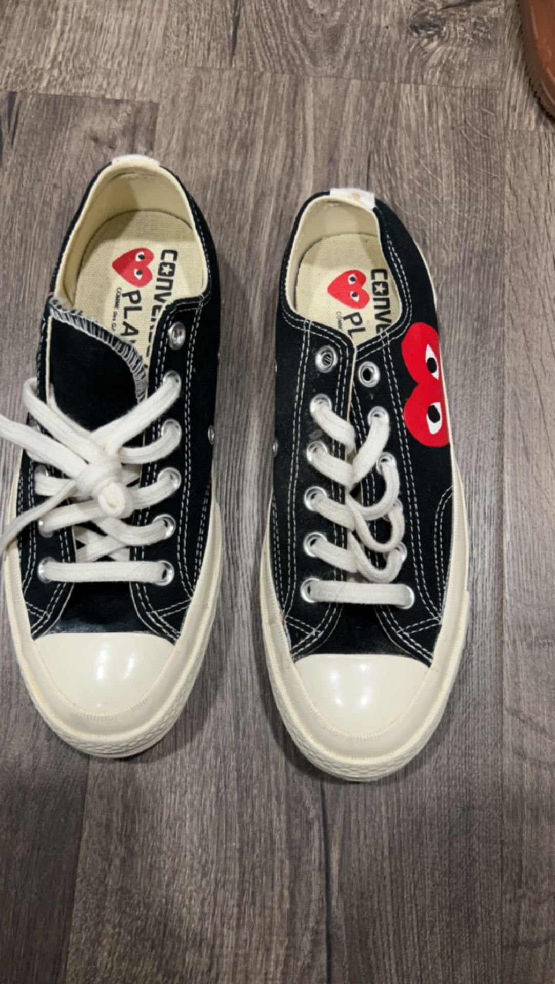 Cdg converse size 6