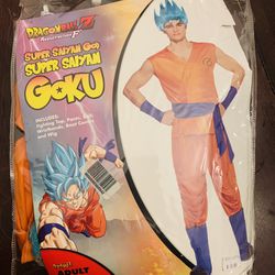 Goku Costume Halloween Adult Small/Medium $18