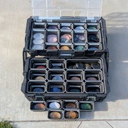 Premium Stones & Crystals Set (60+ pieces) including Carrying Case