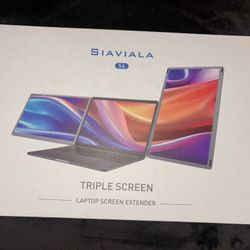 Triple Screen Laptop Extender 